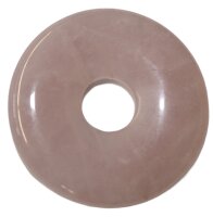 Donut Rosenquarz, 30 mm