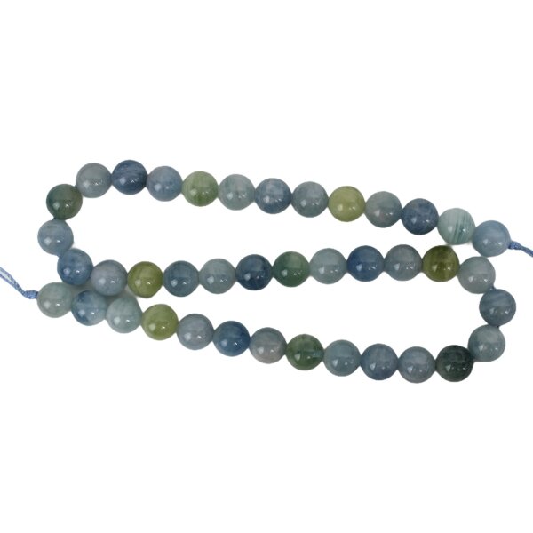 Strang Aquamarin / Beryll, 10 mm x 40 cm