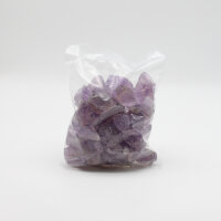 Deko Chips Amethyst roh, 1 KG Packung