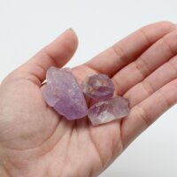 Deko Chips Amethyst roh, 1 KG Packung