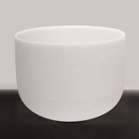 Kristallklangschale gefrostet, Durchmesser 30,5 cm