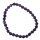 Armband Amethyst facettiert, 6mm Kugeln