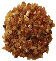 Trommelsteine Bernstein Natur, mini, 100 Gramm