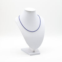 Kette Lapis Lazuli 2 mm, facettiert,  45 cm