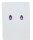 Ohrstecker Amethyst facettiert, 925er Silber gef., netto