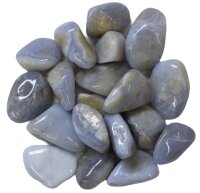 Trommelsteine Chalcedon, Qu. I, 500 Gramm