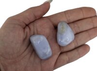 Trommelsteine Chalcedon, Qu. I, 500 Gramm