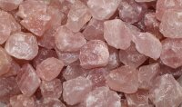 Deko Chips Rosenquarz Madagaskar roh, 1 KG Packung