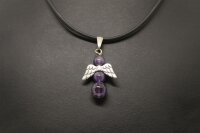 Kette mit Engelanhänger Amethyst