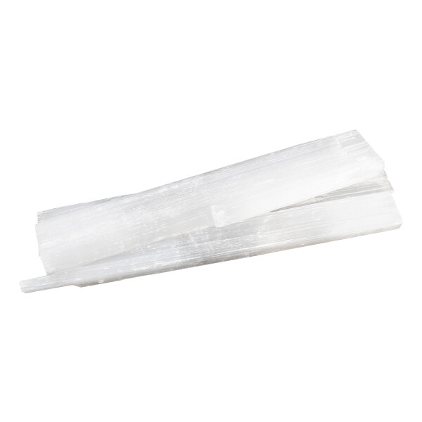 Stäbe Selenit ca. 20 cm Länge, 1 KG Packung