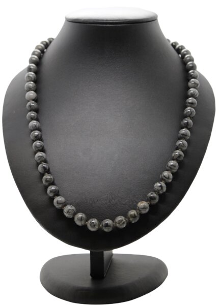 Kette Picasso Jaspis Kugeln 8 mm / 50 cm