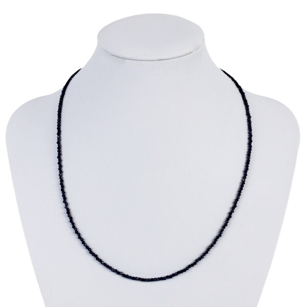 Kette Spinell 2 mm, facettiert, 45 cm