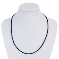 Kette Spinell 2 mm, facettiert, 45 cm