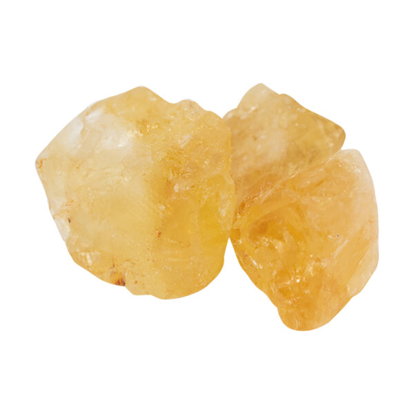 Deko Chips Citrin gebrannt, 1 KG Packung