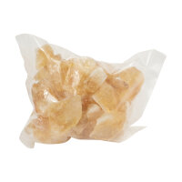 Deko Chips Citrin gebrannt, 1 KG Packung
