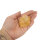Deko Chips Citrin gebrannt, 1 KG Packung