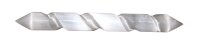 Massagestab Selenit Spirale, 2 Spitzen