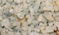 Deko Chips Aquamarin roh, 1 KG Packung