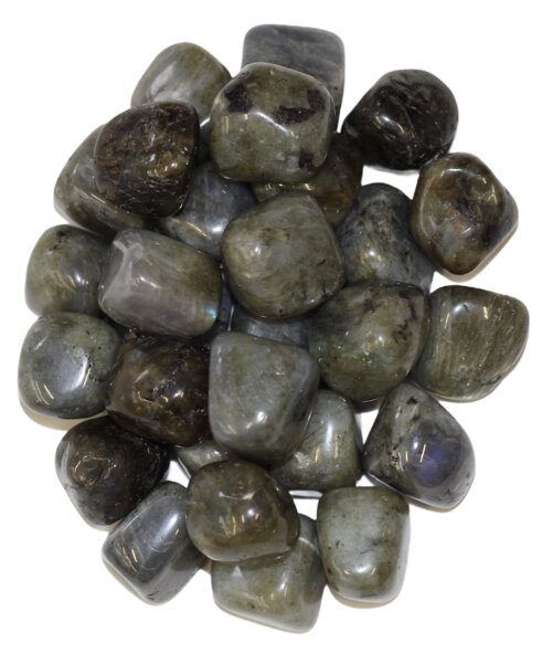 Trommelsteine Labradorit, 1 KG