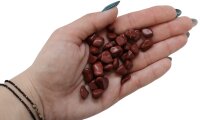 Trommelstein roter Jaspis mini, 0,5 KG