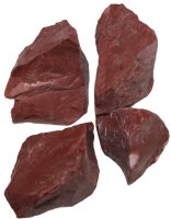 Deko Chips roter Jaspis roh, 1 KG Packung