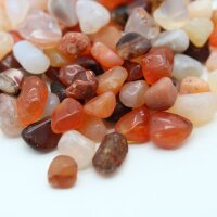 Trommelsteine Carneol mini, 0,5 KG