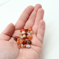Trommelsteine Carneol mini, 0,5 KG