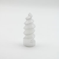 Turm Selenit Spirale, ca. 10 cm hoch