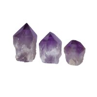 Amethyst Naturspitzen verschiedene Größen