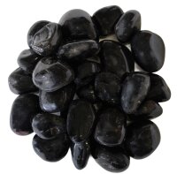 Trommelsteine Onyx schwarz, 1 KG