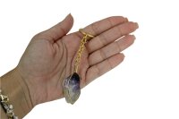 Schlüsselanhänger Amethyst Spitze filigran gef.