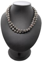 Kette Fossil Jaspis Kugeln 8 mm/80 cm