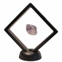 Schweberahmen schwarz, Rautenform, 90 mm x 90 mm