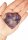 Herz Amethyst, Größe ca. 43 x 39 mm
