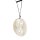 Kette Perlmutt mit Muschelanhänger oval, 2 Perlen und Band