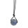 Kugeln 20 mm gebohrt, Blauquarz 1 Stück