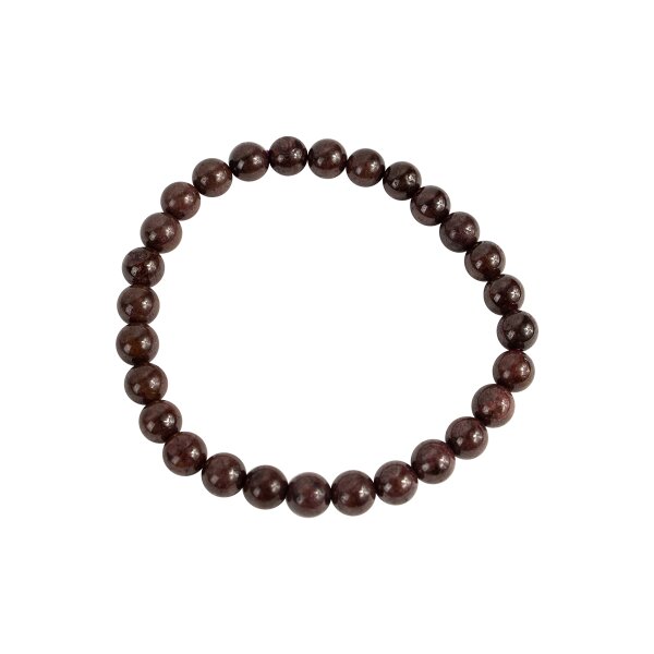 Armband Granat Kugeln 7 mm