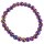 Armband Hematin Kugeln 8 mm, rainbowfarben coloriert