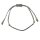 Pullstring Armband Labradorit 2 mm, facettiert