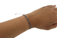 Pullstring Armband Chrysocoll 2 mm, facettiert