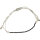 Pullstring Armband Spinell schwarz, 2 mm, facettiert