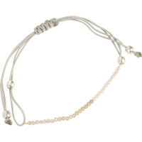 Pullstring Armband Imperial Topas, 2 mm, facettiert