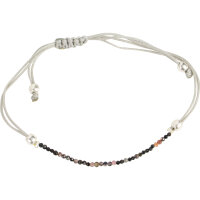 Pullstring Armband Turmalin mix 2 mm, facettiert