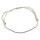 Pullstring Armband Amethyst 2 mm, facettiert