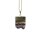 Anhänger Amethyst Scheibe, Gold galvanisiert