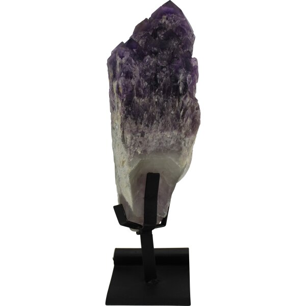 Amethyst Naturspitze auf Metallständer, 2,32 KG