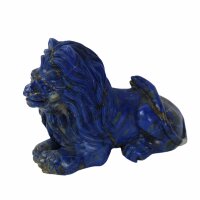 Löwe aus Lapis Lazuli, 508 Gramm