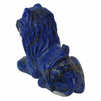 L&ouml;we aus Lapis Lazuli, 508 Gramm