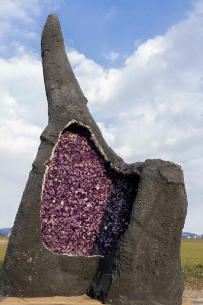 Amethyst Geode, 680 KG, Einzelstück