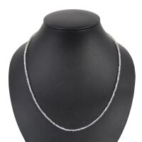Kette Labradorit 2 mm, facettiert, 45 cm